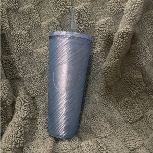Starbucks Icy Blue Textured Tumbler